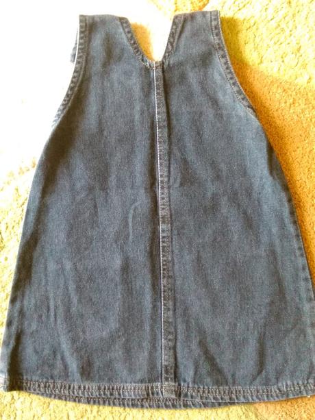 Riflové šaty na 2-3 roky, 92