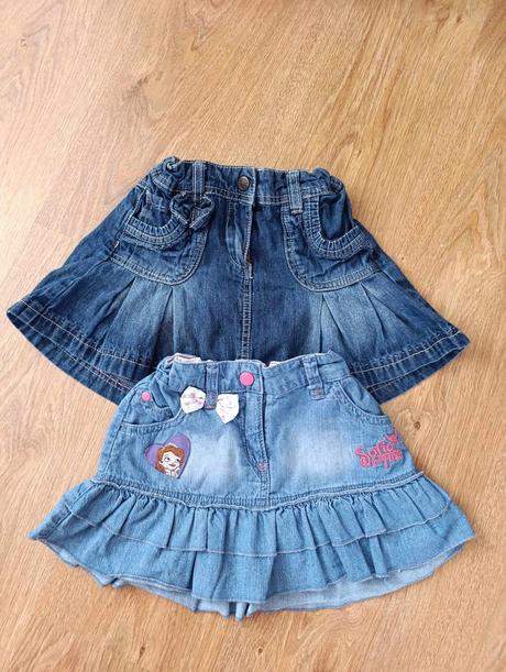 Dievčenské rifľové sukne, 110