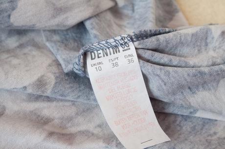 Tricko tunika, denim co,164