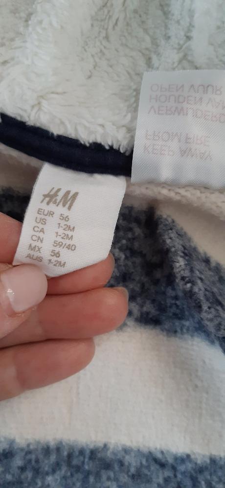 Mikinka hm, h&m,56
