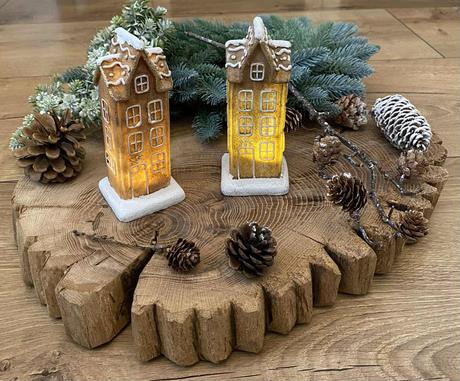 Led perníkový domček vyšší, 