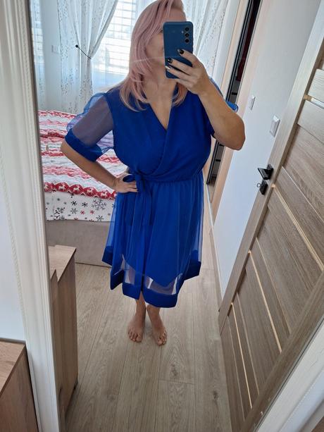 Tylové šaty 44/46, 44