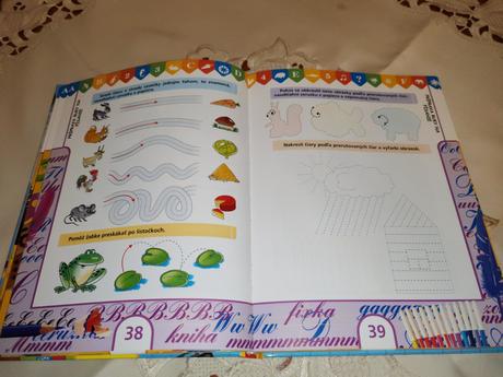 Kniha na prípravu predškolákov,