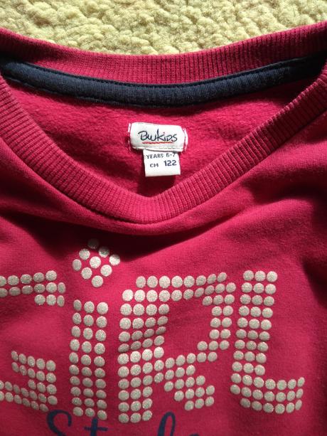 Dievčenská mikina, 122