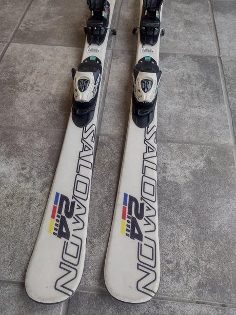 Lyže a lyžiarky salomon, salomon,100-109 cm