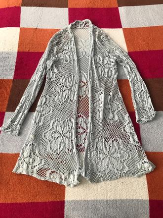 Svetrík pleteny, letny - vel. uni,