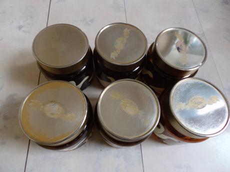 Kuchynské dózy / 6 ks,