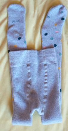 Teplé pančuchy 86/92, lupilu,86