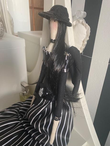 Tilda anjel dáma dekorativna bábika-63 cm, 