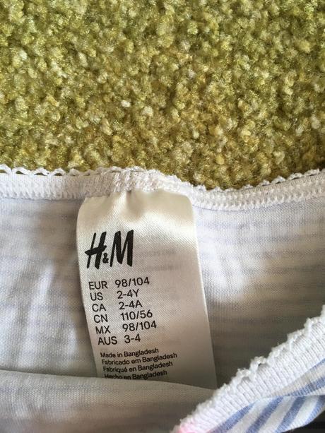 Tielko 2x, h&m, 98/104, h&m,98