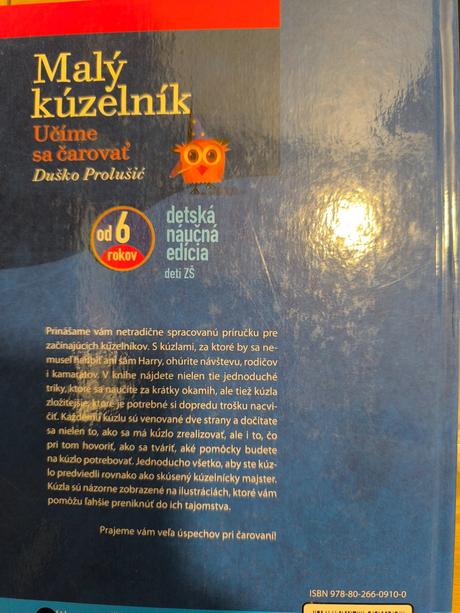 Knižka kuzelnik,