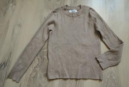 Mäkké vrúbkované svetrotričko zara, zara,152