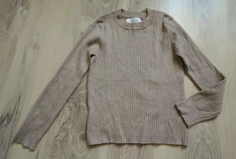 Mäkké vrúbkované svetrotričko zara, zara,152