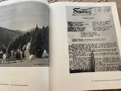 Nádherná historická stará retro kniha snp a turiec, 