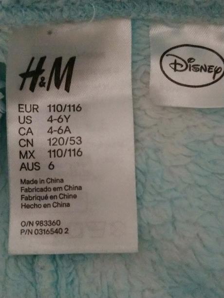 Dievčenské fleesové pyžamové nohavice, h&m, h&m,116