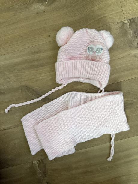 Čiapka so šálom ajs 40-42, ajs,62