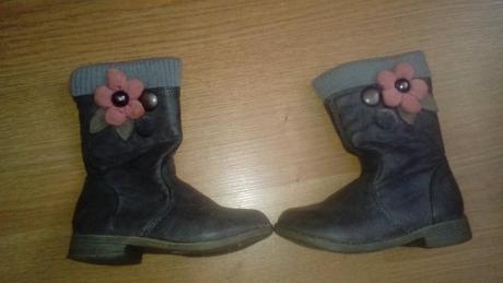 Prechodné čižmy s kvetom, f&f,24