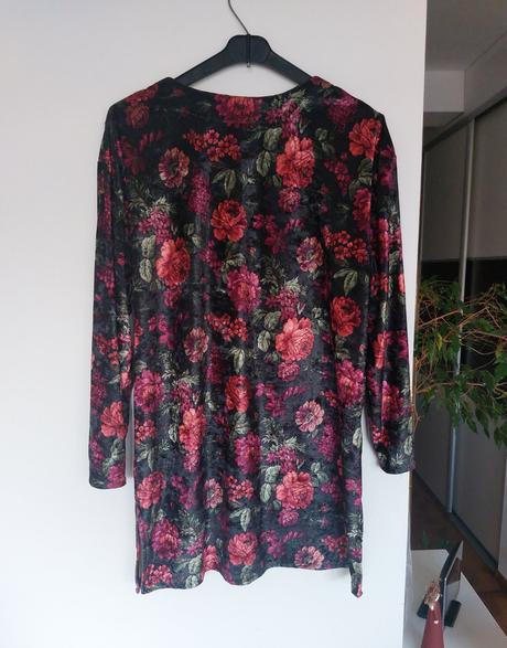 Nadherna zamatova tunika m, m