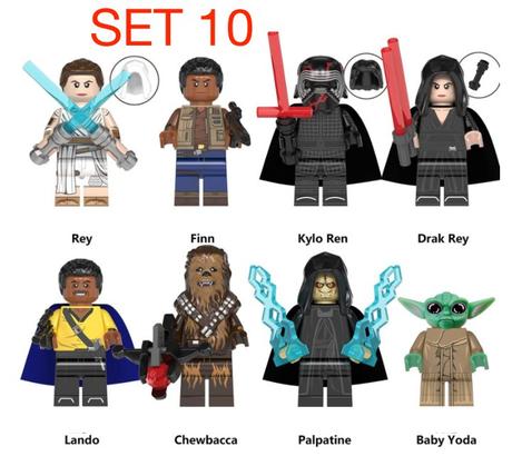 Rôzne figúrky star wars 1 (8ks),