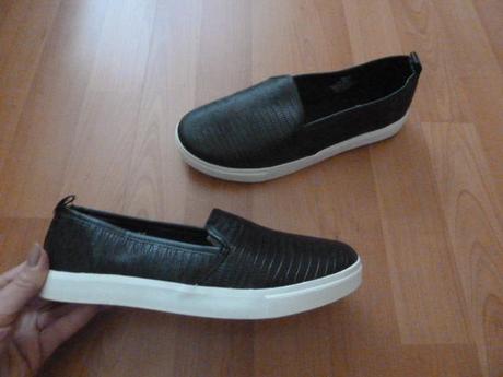 Čierne mokasíny, h&m,37