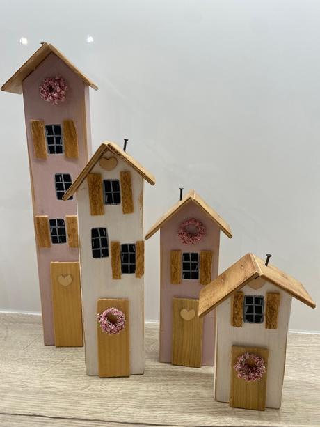 Drevene domčeky, 