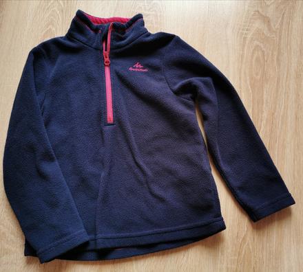 Dievčenská fleecová mikina, quechua,98