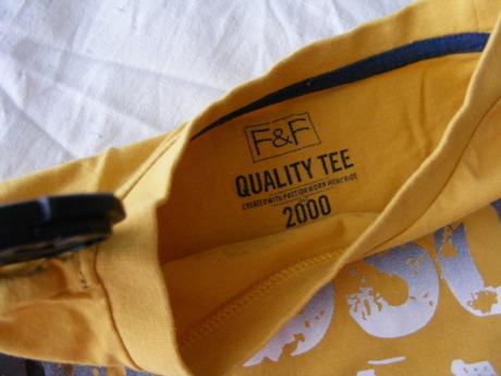 Bavlnené tričko, f&f,128