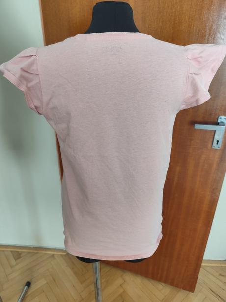 Tričko ružové s kvietkami, reserved,152