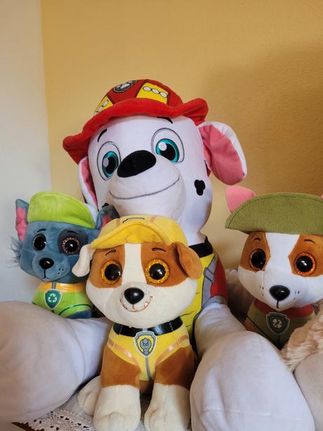 Plyšový paw patrol, 