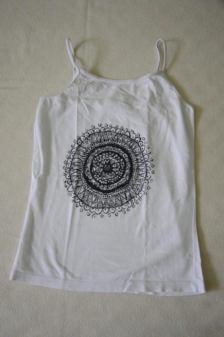 Tielko s mandalou 146-152, h&m,146