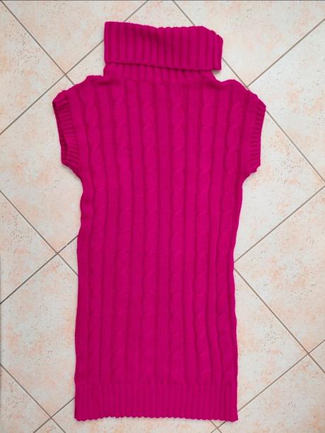 Pletený pulover bez rukávov, m