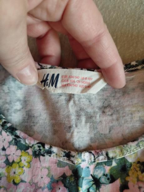 3 šaty, h&m,134