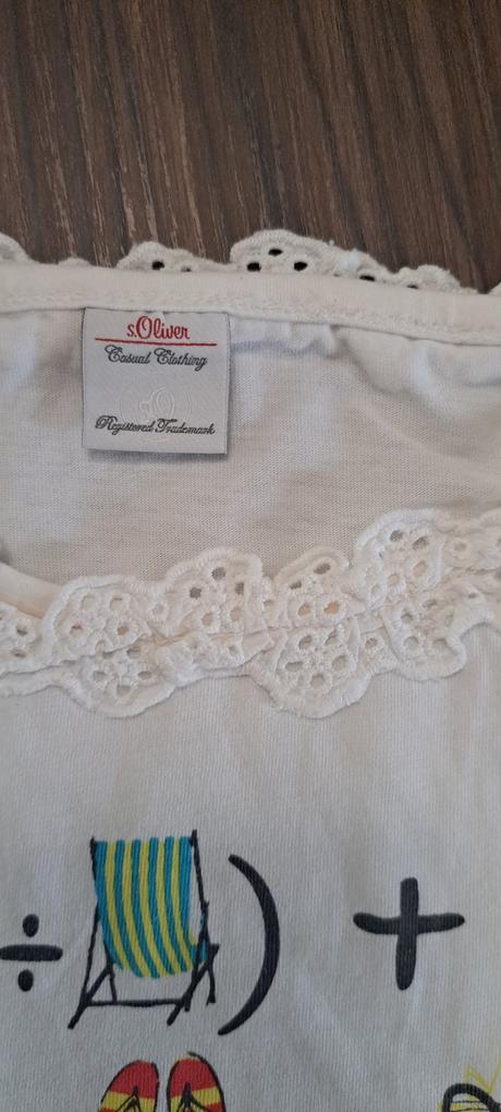 2x tričko, s.oliver,116