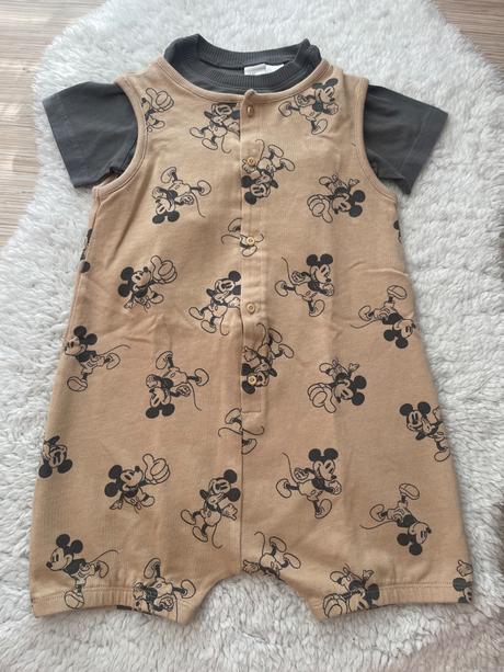 Mickeymouse letny overal h&m, h&m,104
