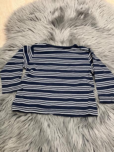 Chlapčenské pásikavé tričko, 80