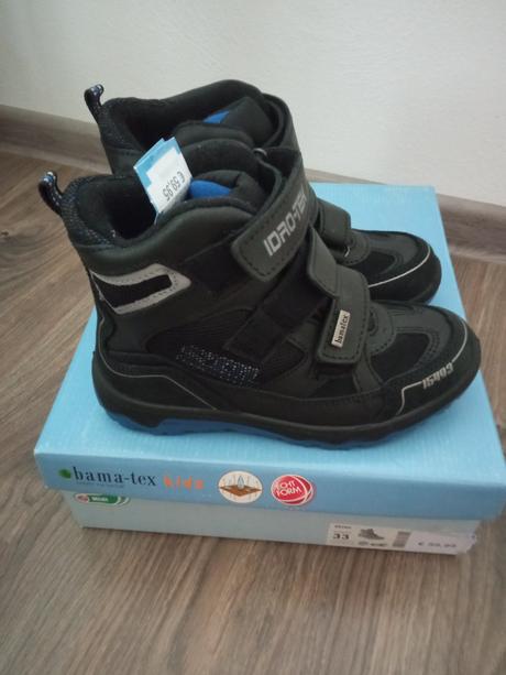 Nenosené chlapčenské zimné topánky, bama,33