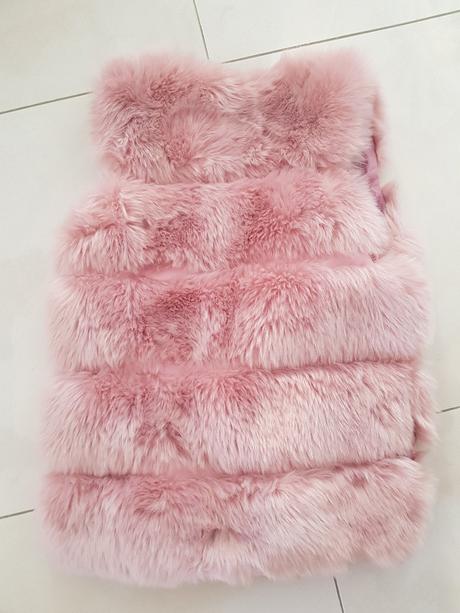 Kožušinová vesta, s