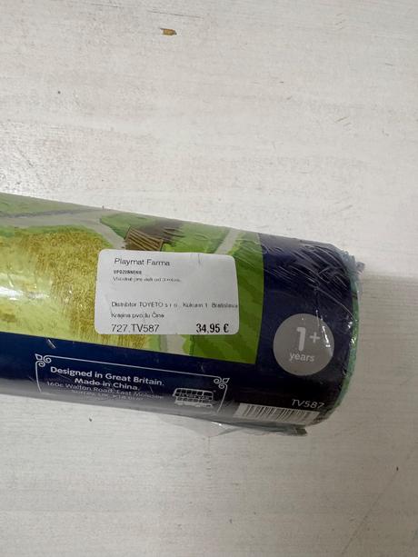 Le toy van - novy hrací koberec farma,
