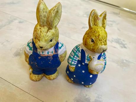 Vintage figúrky - 2 ks,