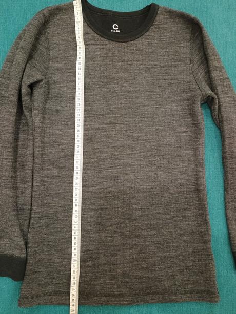 Merino tričko 146/152, cubus,146