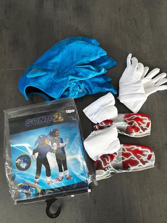 Set doplnkov (kostym) sonic,