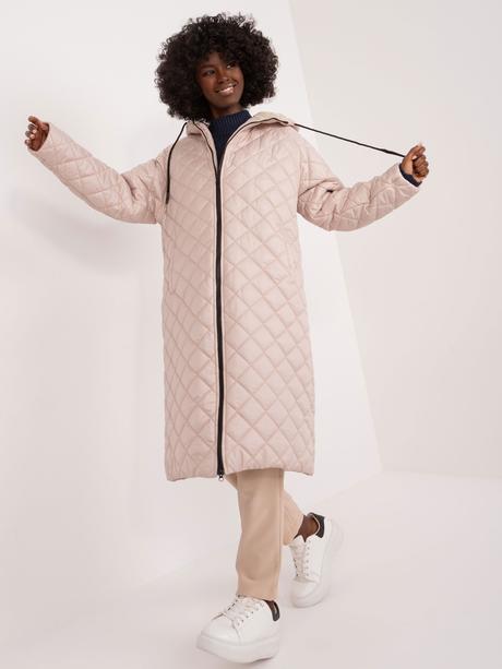 Dámska prechodná bunda hana pudrová, l / m / s / xl