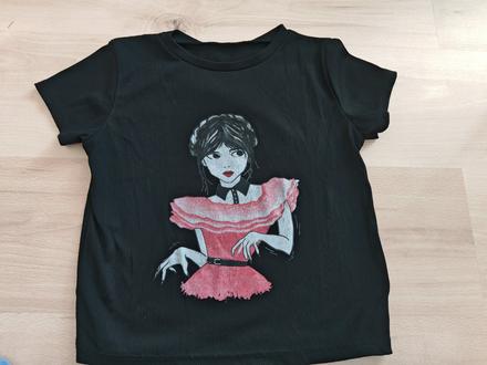 Tričko -jemny cropp top 140-152, 140