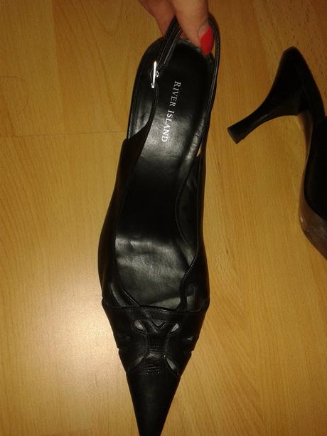 Cierne kozene topanky, 40