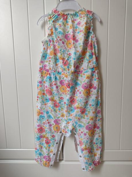 Letný bavlnený overal bez rukávov, f&f,86