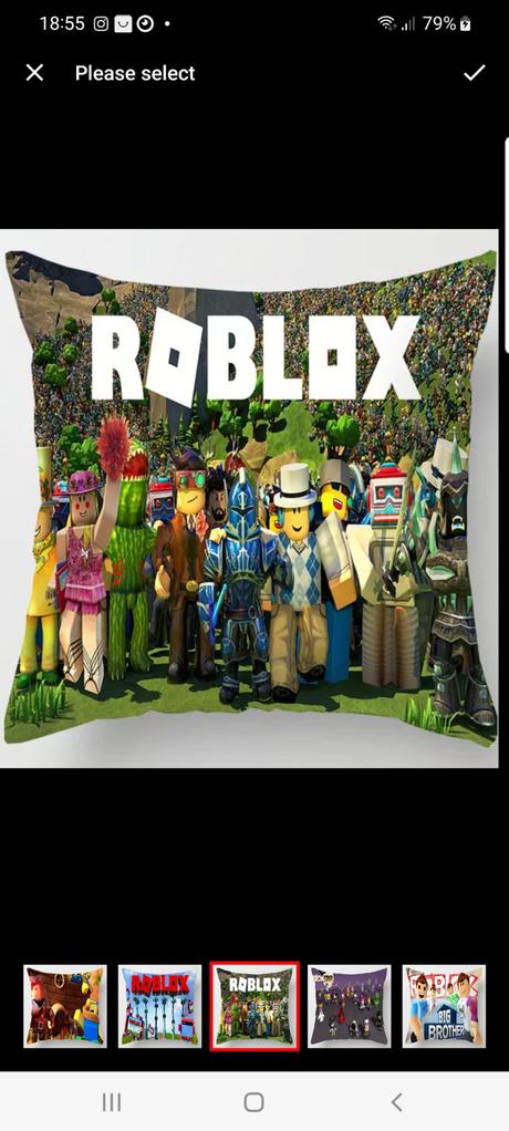 Obliečka na vankúš roblox, šírka (cm): 45,dĺžka (cm): 40
