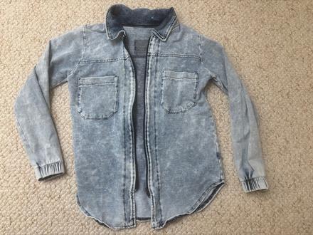 Košeľa na zips nunu, 128