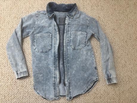 Košeľa na zips nunu, 128