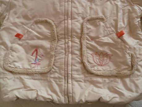 Dievčenská zimná bundička, 116