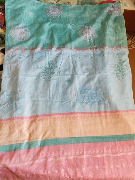 Dvojitá prikrývka - tyrkys, 